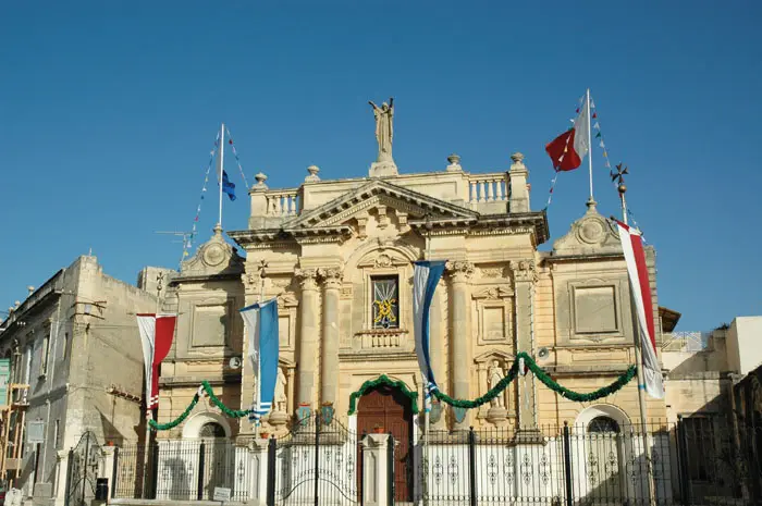 Mosta Oratory Being Restored From WW2 Damage