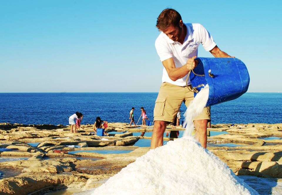 Sea Salt harvesting