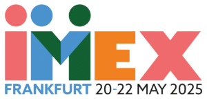 IMEX Frankfurt 2025 event banner featuring the text ‘IMEX Frankfurt 20-22 May 2025’.