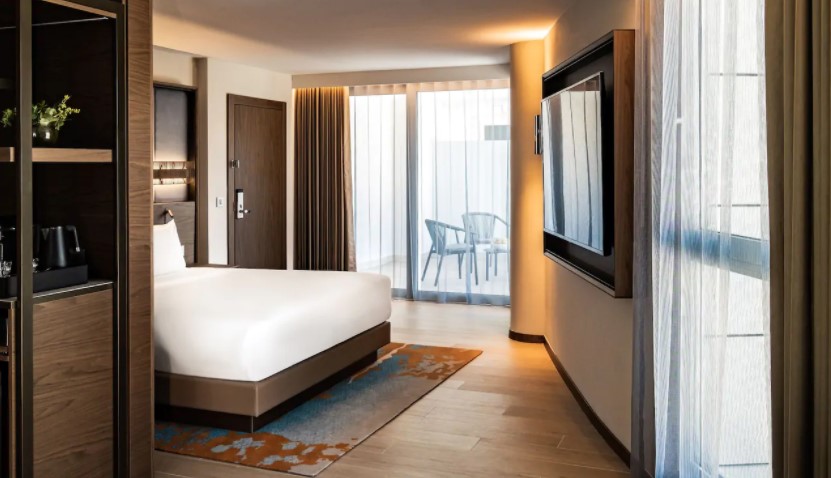 A room in the Hotel Juliani